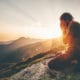 amazing thought on mountain top