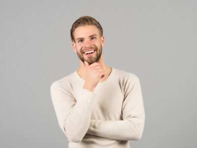 happy man young portrait