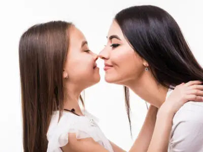 mom and daughter