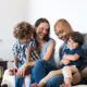 Happy Family Laughing