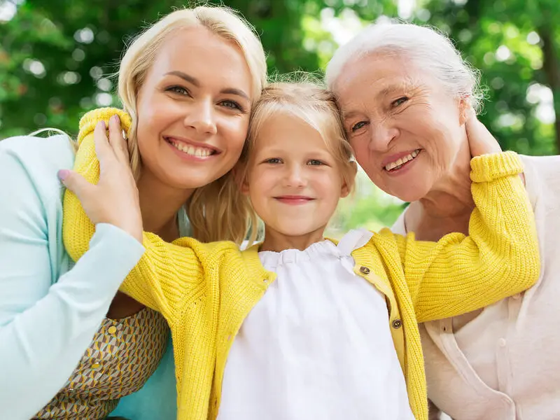 3 generations ladies