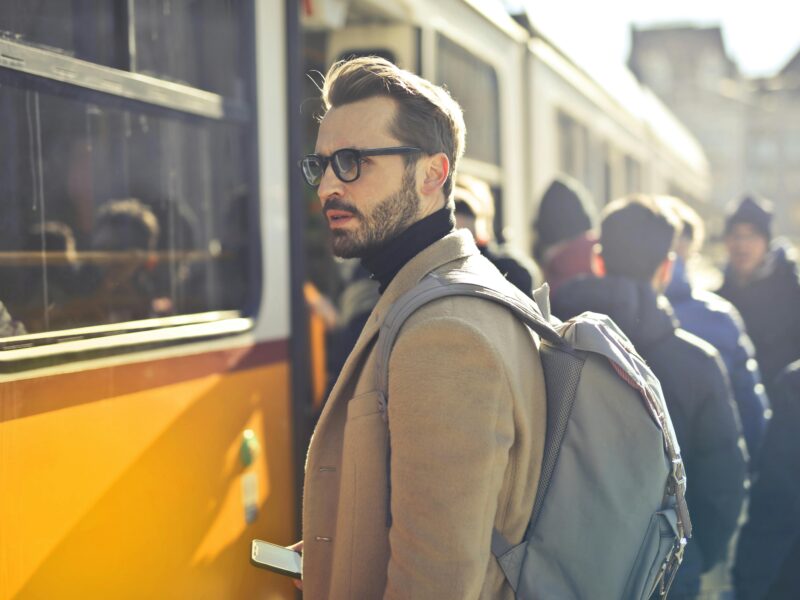 waiting for transport