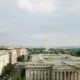landscape of Washington D.C with the monument.
